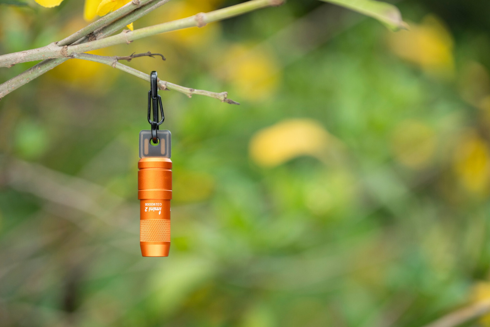 Olight imini 2 Orange Rechargeable Mini Keychain Flashlight, 50 Lumens