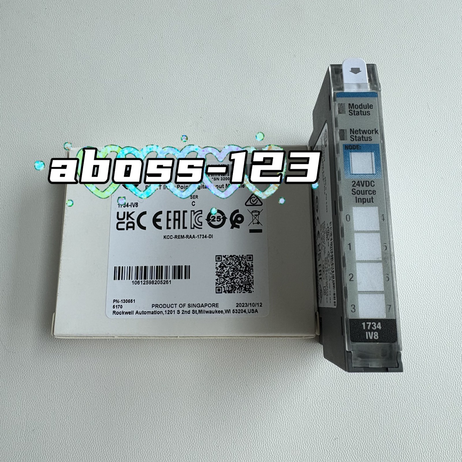 New Brand 1734-IV8 Ser.C PLC module#1pcs New In Box