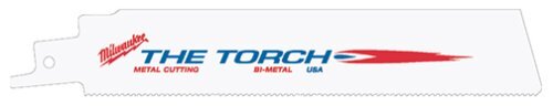 5-Pack Milwaukee 48-00-5712 6-Inch, 10 Teeth per Inch, Super Sawzall Blades