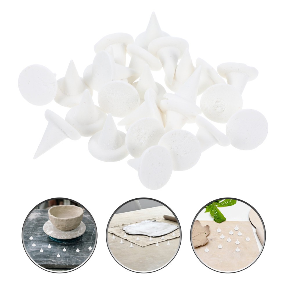 25Pcs Reusable Kiln Stilts Nails for Clay Pottery Home DIY Art Tools