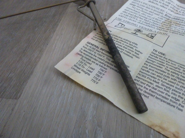 Used RCBS Lead Thermometer With Handle