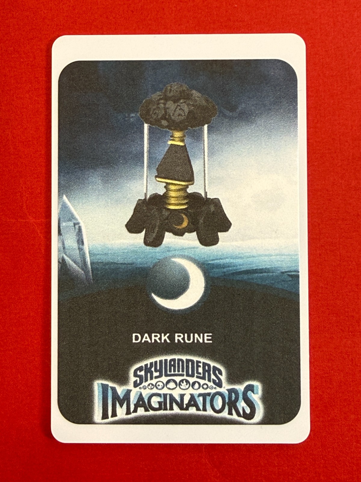 Skylanders Imaginators Dark Rune Creation Crystal  NFC Card FACTORY RESET
