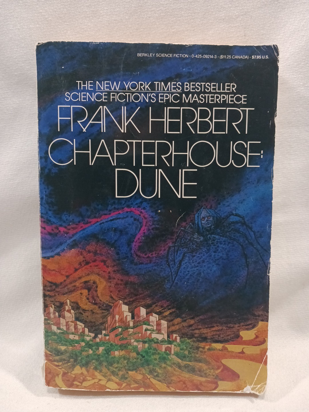 Chapterhouse Dune Frank Herbert 1986 Berkley TPB First Edition 1st Printing Vtg