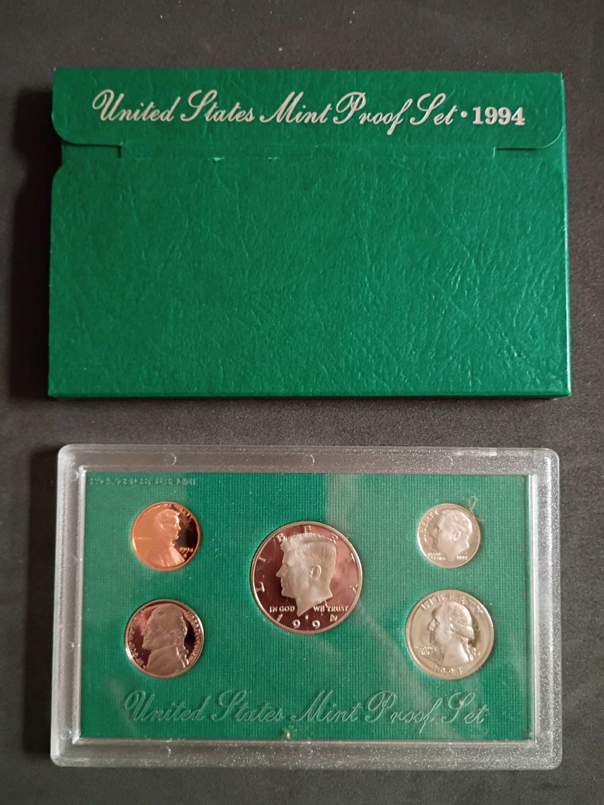1994 United States proof set with original box