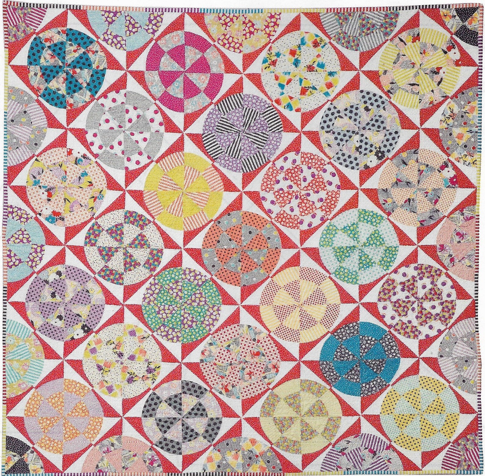 Rock N Roll Circus Quilt quilting pattern instructions