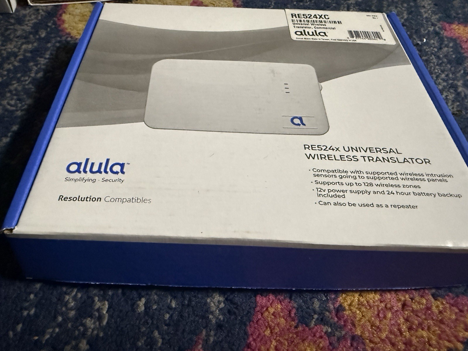 Alula RE524X Wireless Translator - White BRAND NEW