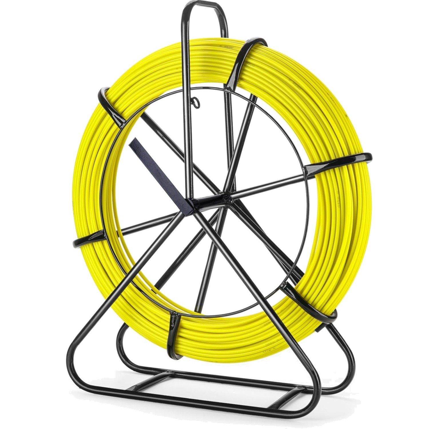Fiberglass Fish Tape 656Ft 1 4 In Duct Rodder Wire Puller