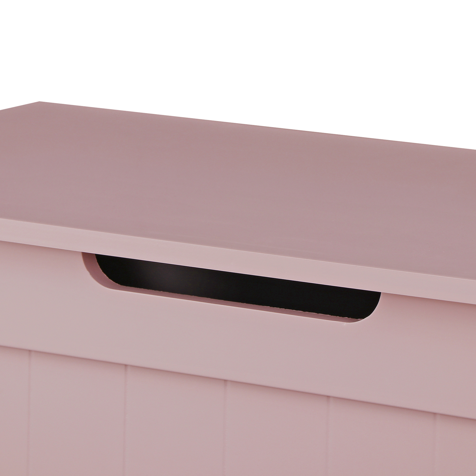 Wooden Toy Storage Chest Toy Organizer Entryway Storage Bench W/ Safty Hinge