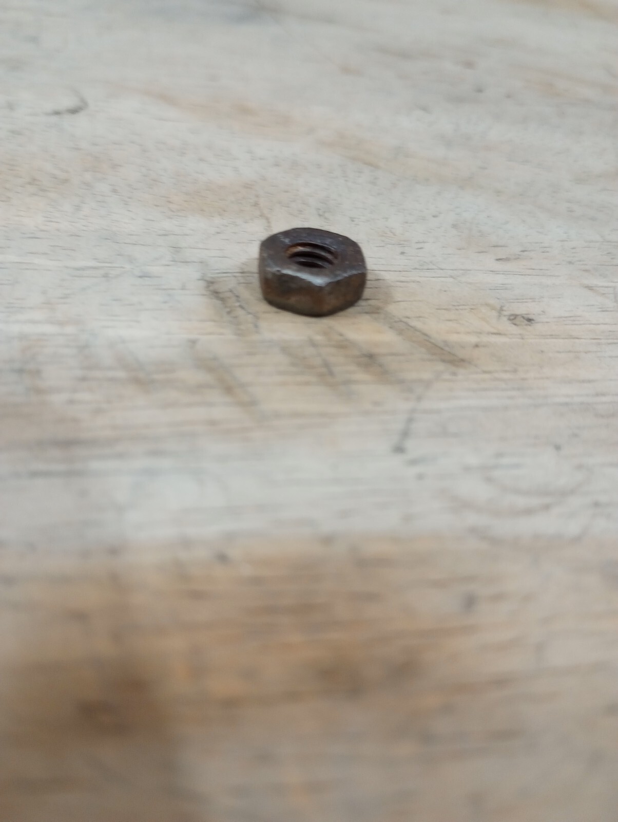 Coleman 639 Lantern - Cage Nut - Rusty