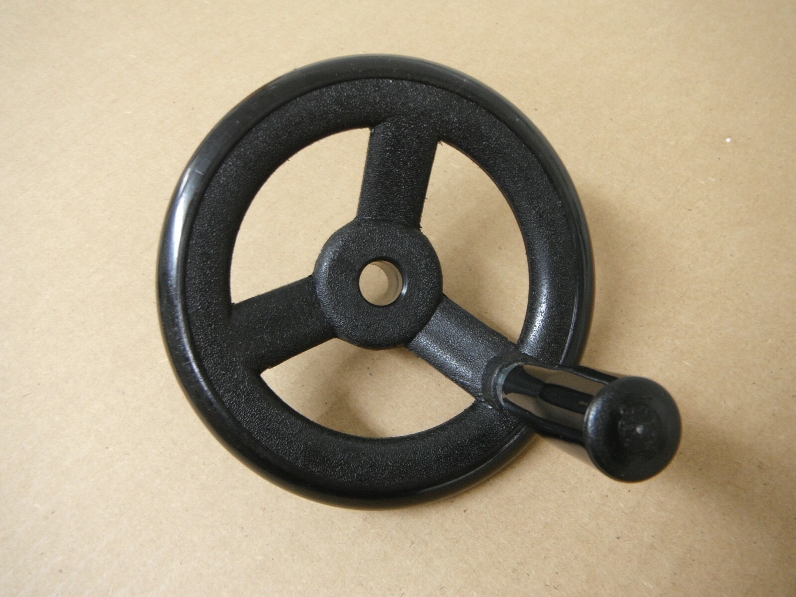 Bridgeport-Type IMPORT, Fine Feed Handwheel B125 B126 1/2" ID plastic 4 7/8" OD