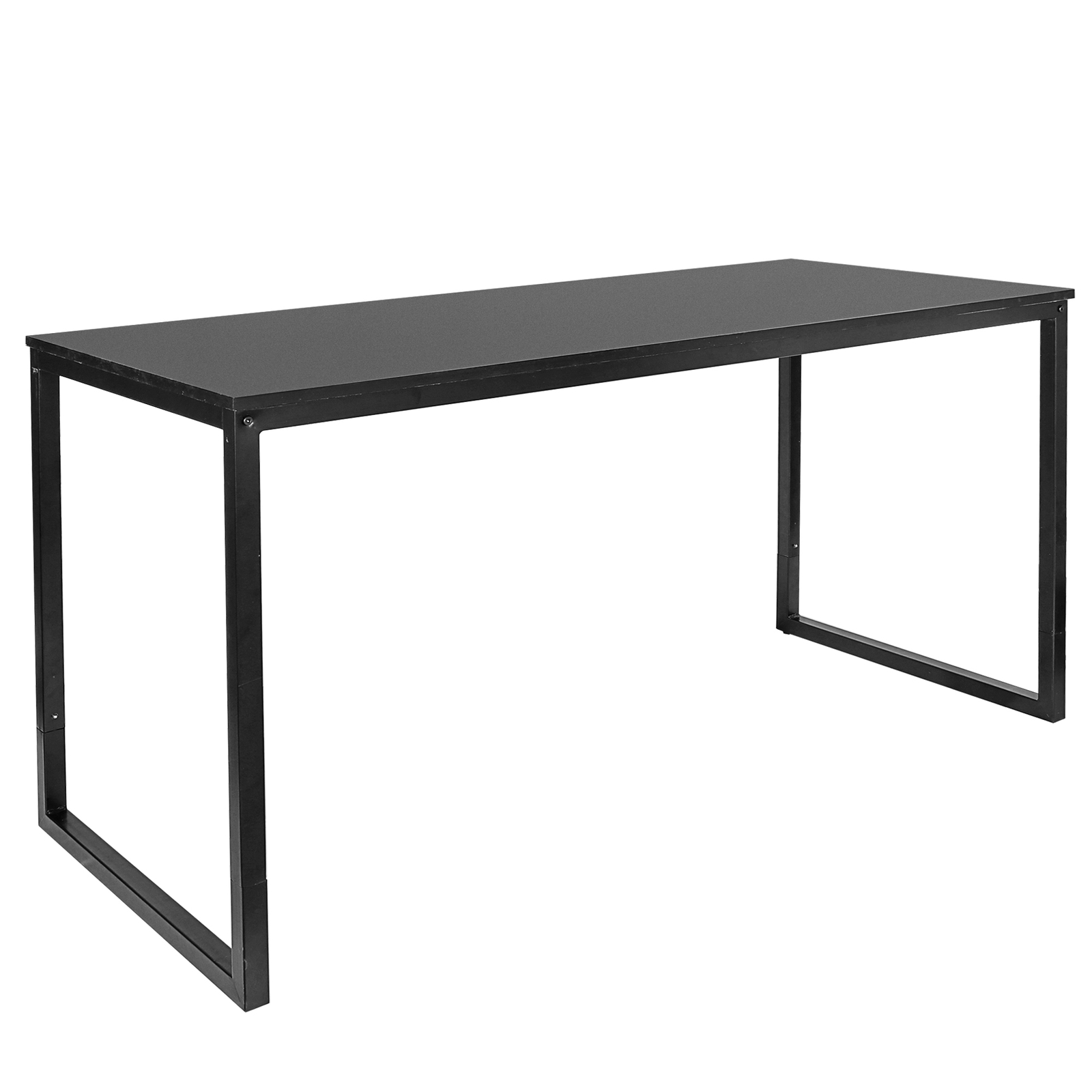 47" Computer Writing Desk Modern Study Office Desk Corner Table Espresso Style