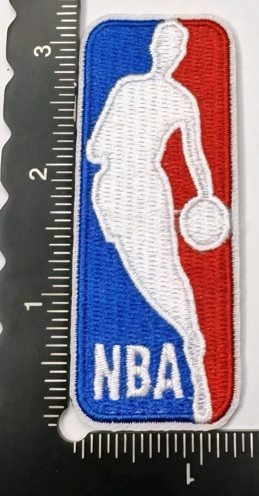 Nba Logo Embroidered Patch Iron On Or Sew On 3"