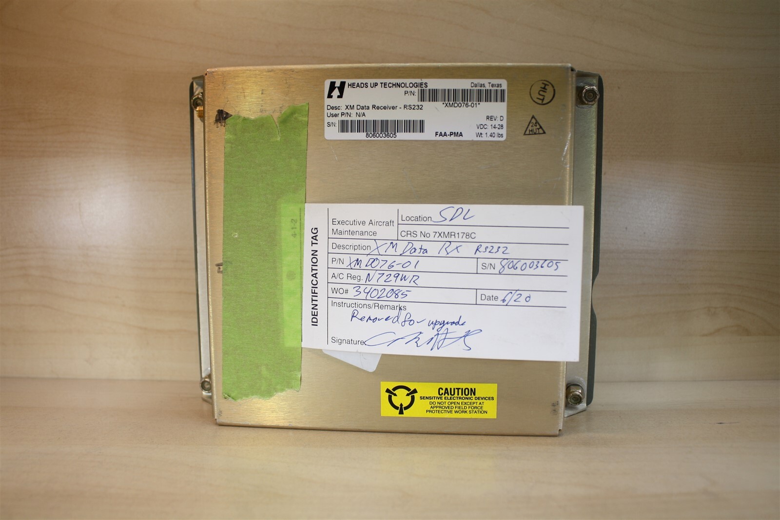 Heads Up Technologies XMD076-01 XM Data Receiver