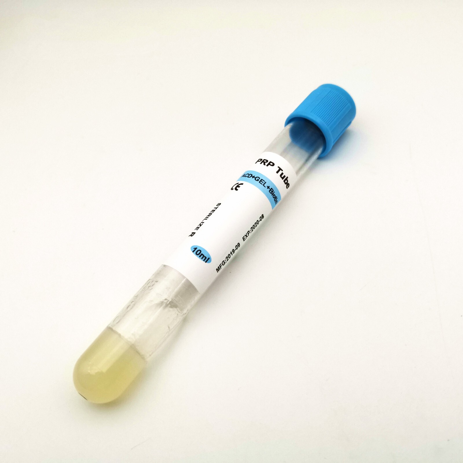 (USA SELLER) 1X PRP Tube ACD Solution A and Gel and BIOTIN 10 mL FAST SHIPPING