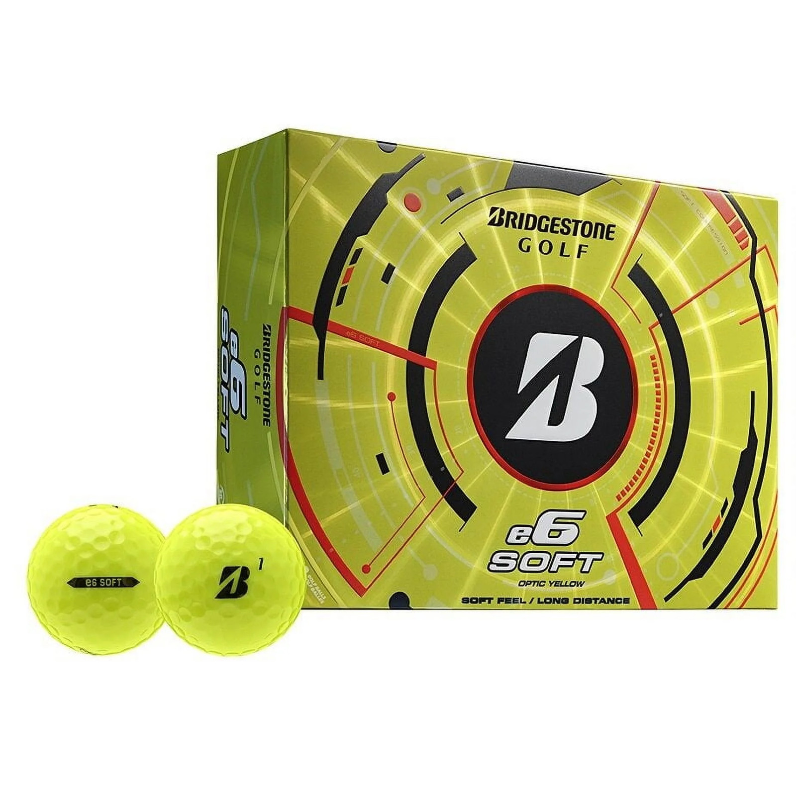Bridgestone e6 Soft 1 Dozen Golf Balls New