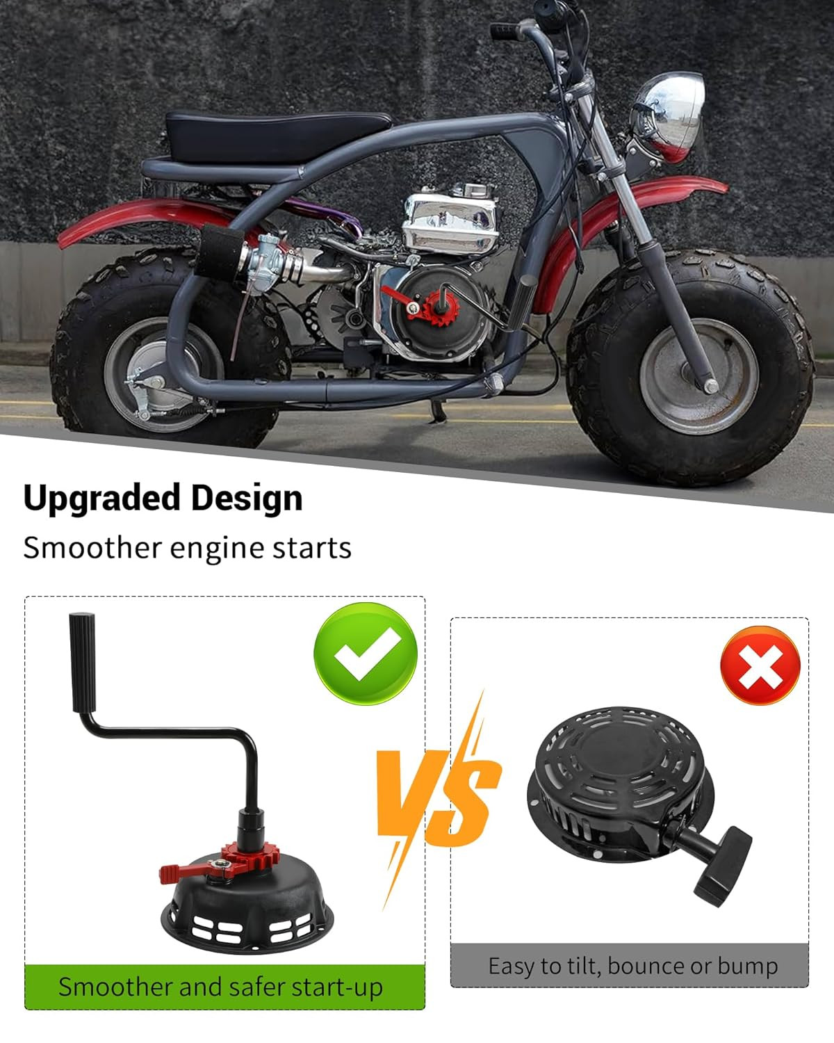 Upgrade Pull Start Recoil fit Predator 212 Honda GX160
