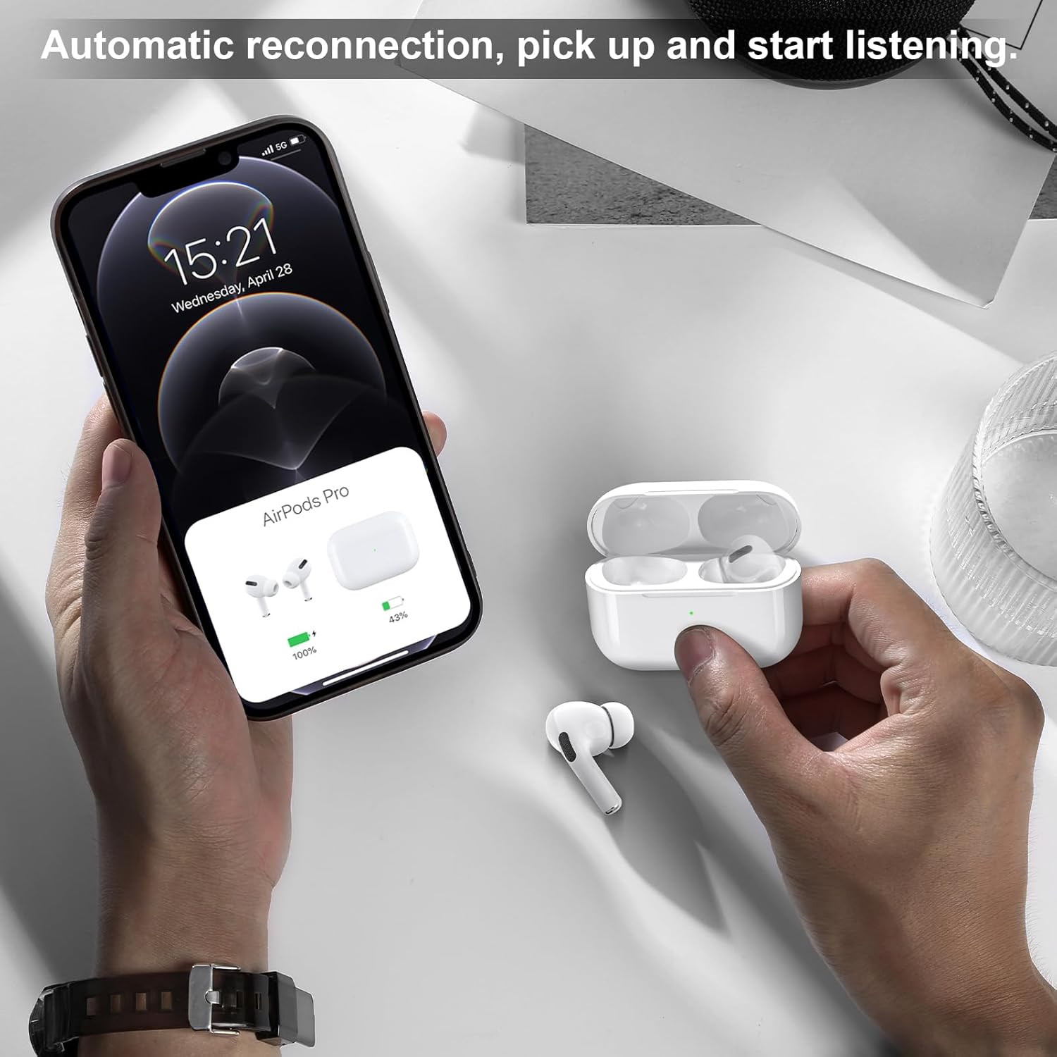 Wireless Charging Case Compatible with Airpod Pro 3, Air Pod Pro 3Rd Generation