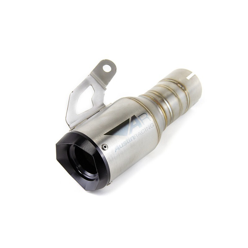For BMW S1000RR 2019-2025 S1000R 2019-2025 Exhaust Muffler Pipe Slip On 60mm Tip