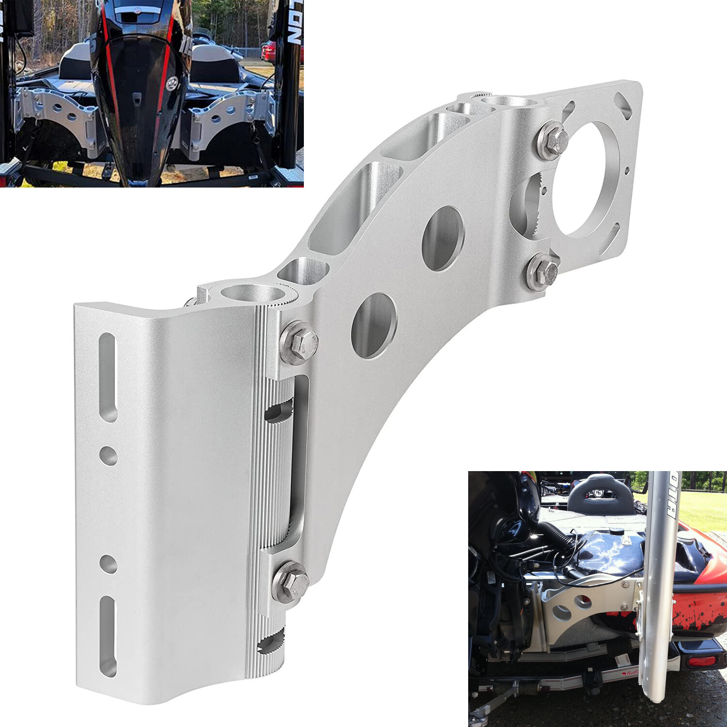 Talon Bracket Side-Mounted Jack Plate Adapter Bracket 1810340 for Port/Starboard