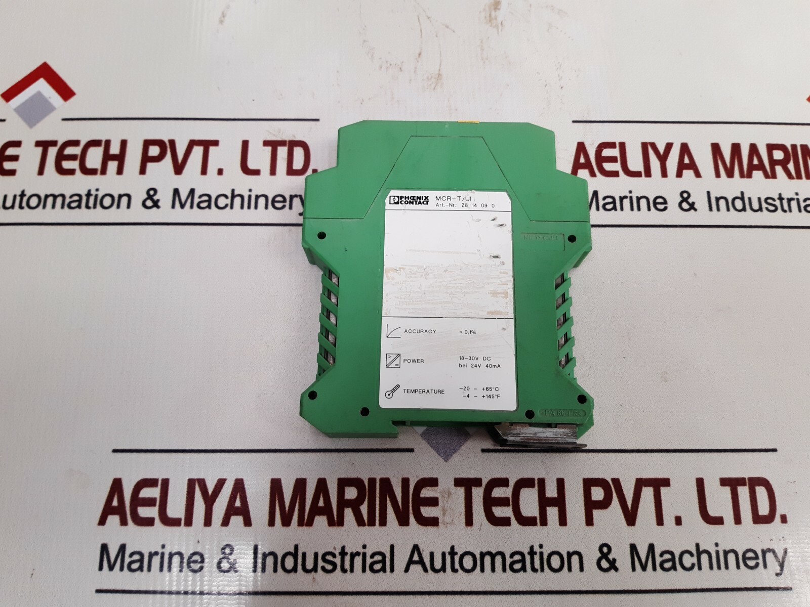 Phoenix contact mcr-t/ui temperature transducer