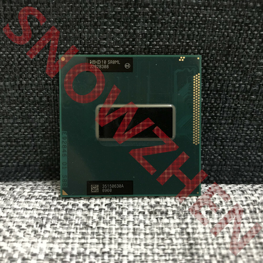 Intel Core i7 3720QM CPU Quad-Core 2.6-3.6GHz 6M SR0ML Socket G2 Processor