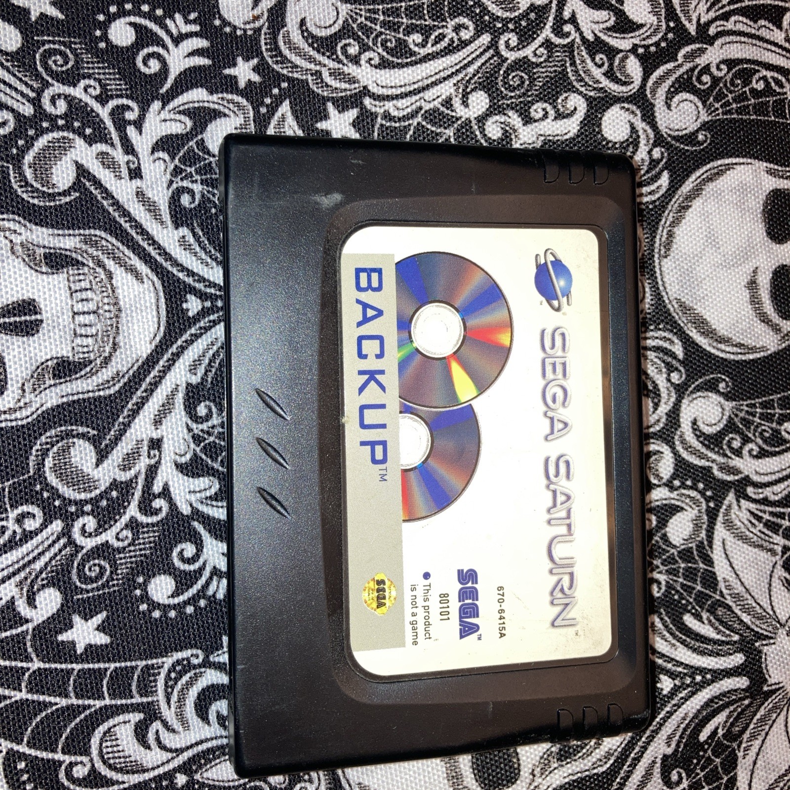 Sega Saturn Backup RAM Memory Cartridge NTSC OEM Authentic