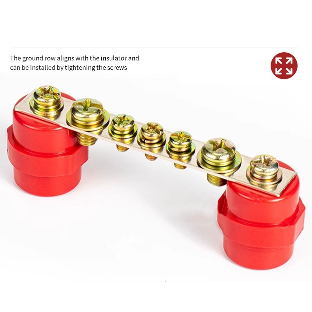 Busbar Insulator Package 10pcs SM40 M8 for Superior Electrical Isolation