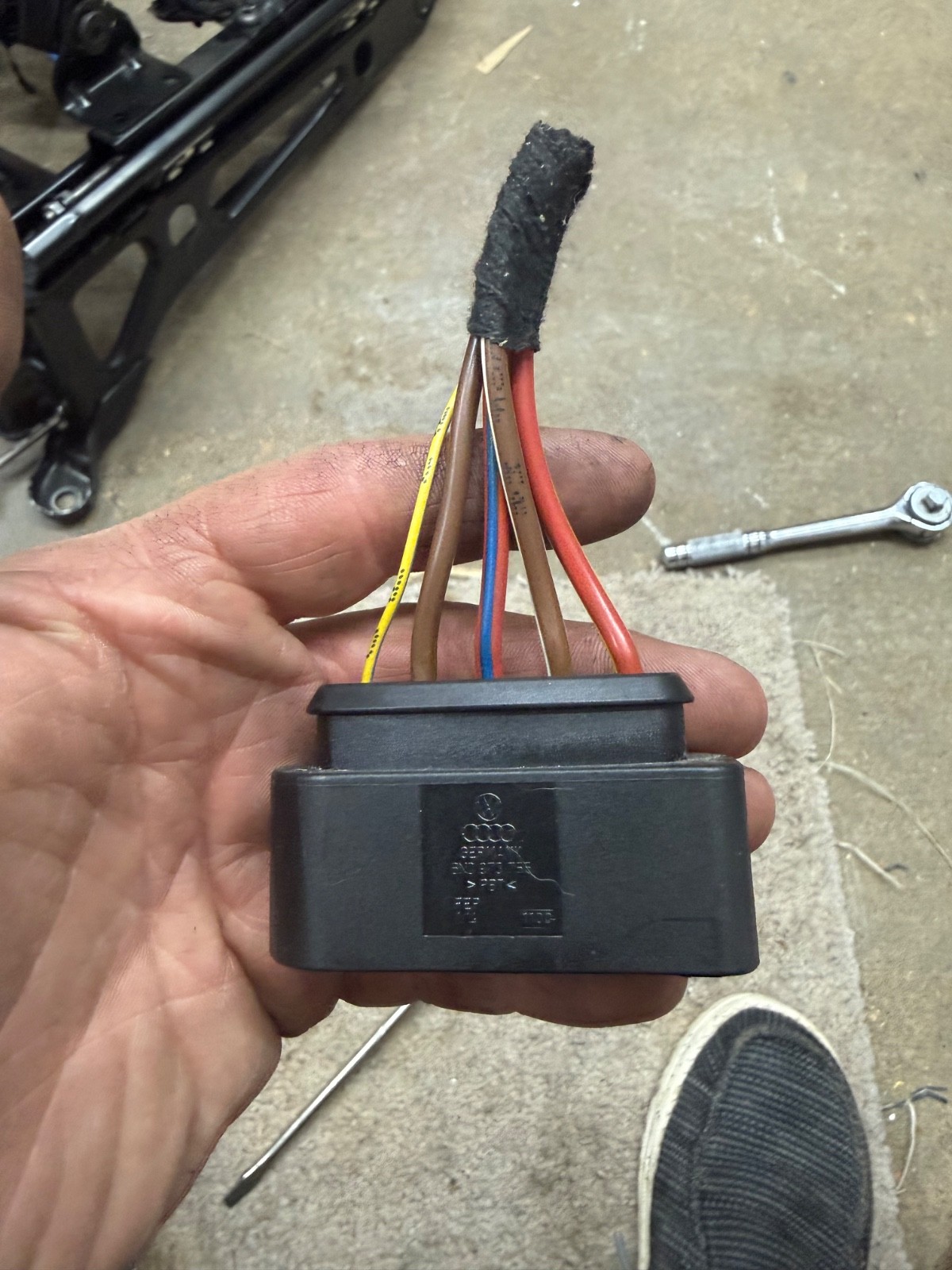 VW Audi Porsche Wiring Harness Plug Connector 5 Wire Pigtail OEM #6N0973755