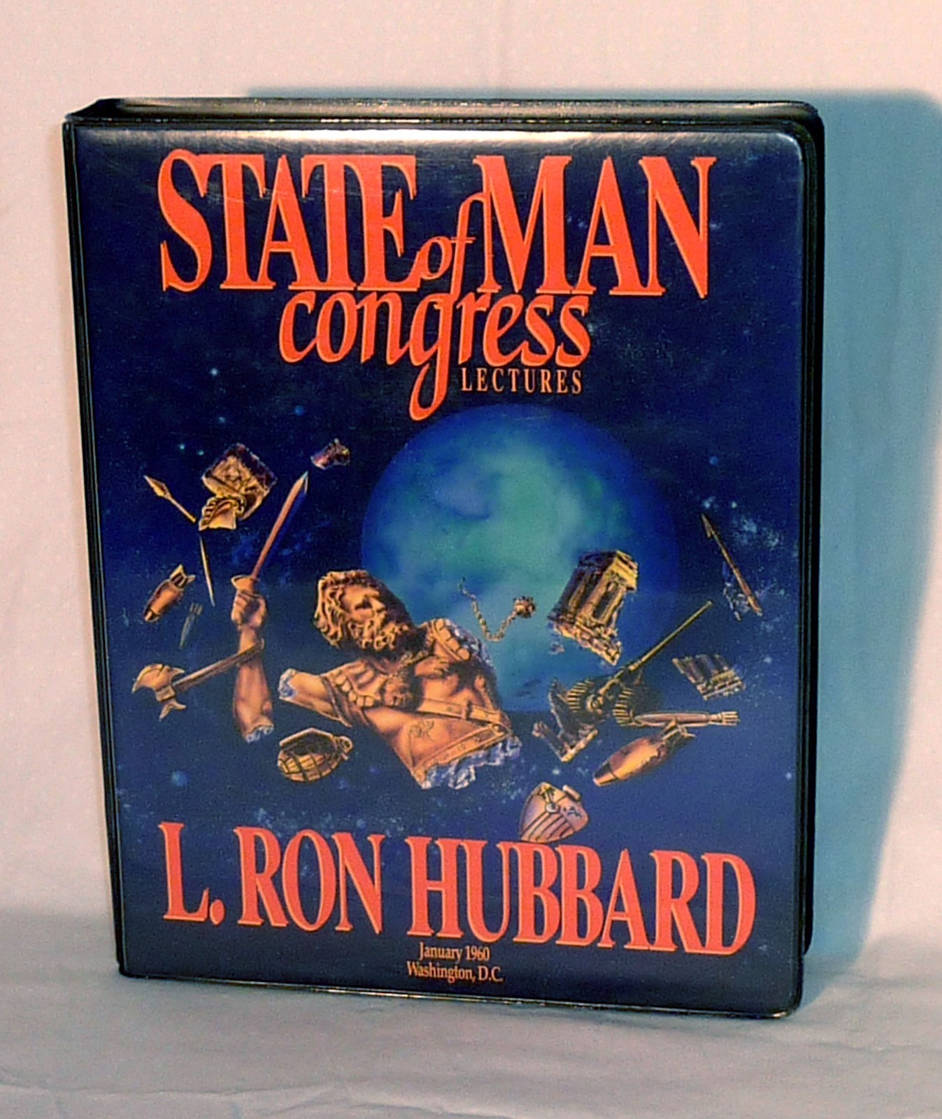TERRIFIC - STATE of MAN Cassette Tape Lecture Series L. Ron Hubbard not CD