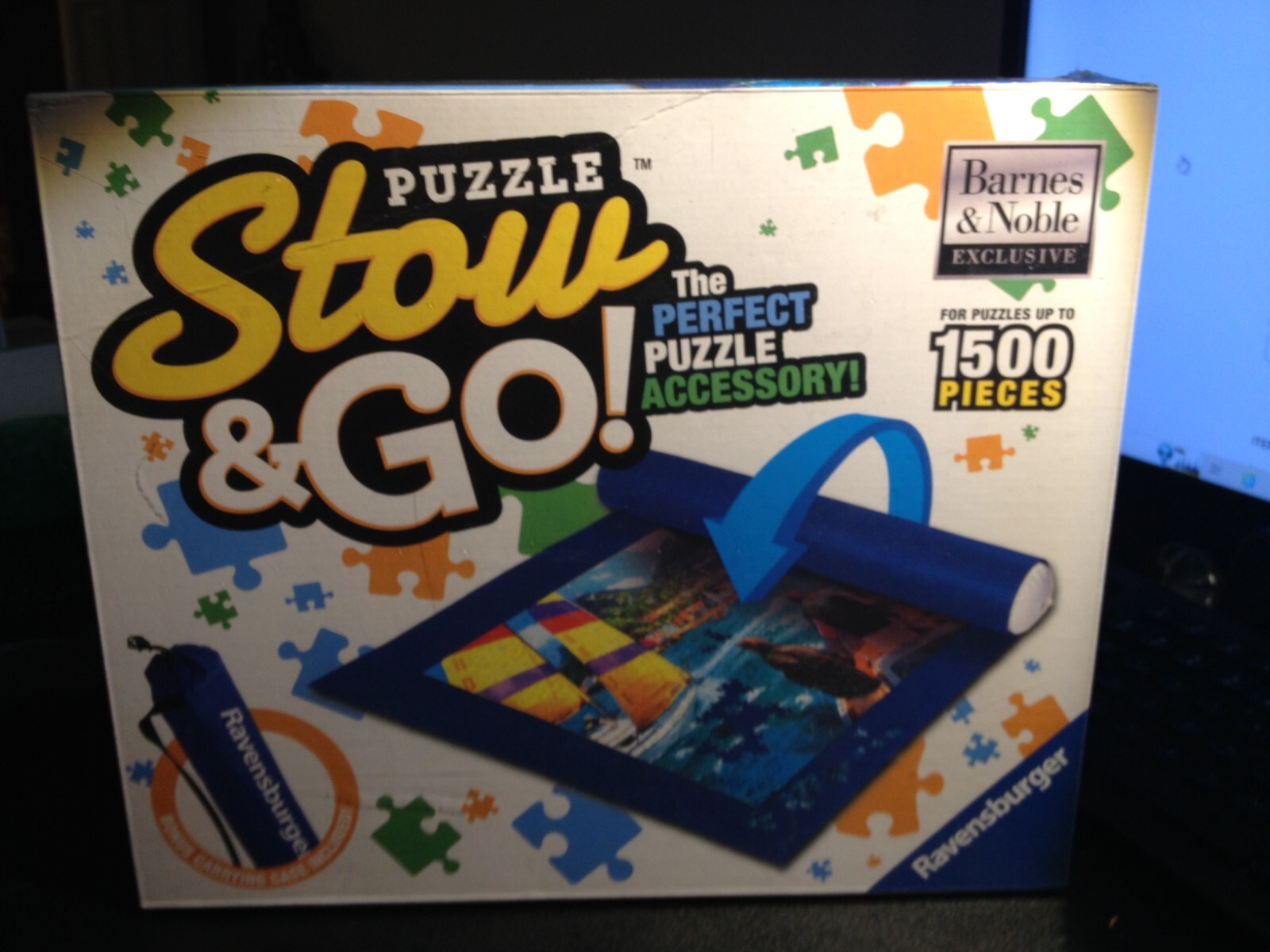 NEW SEALED Ravensburger Puzzle Stow And Go Up To 1500 Pieces Kids Toys