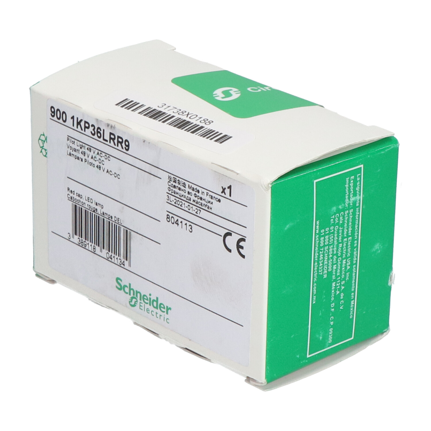 Schneider Electric 9001KP36LRR9 Pilot light NEW NFP