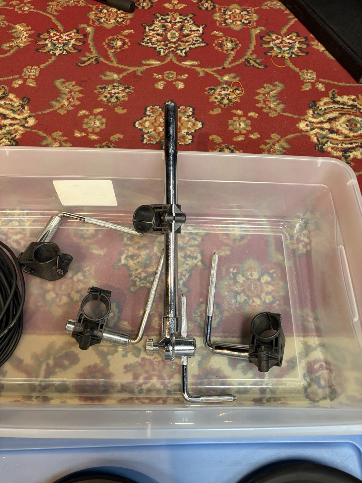4 Pintech SE-102 Dual Zone Studio Elite Electronic Drum And Mount with cables