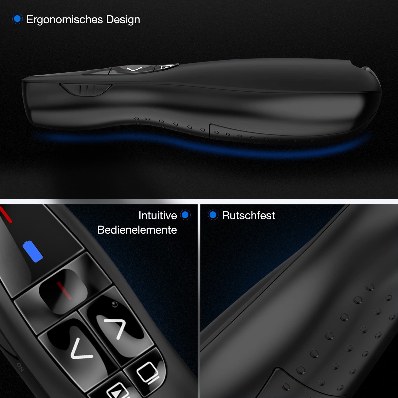 Presenter with Bag, 2.4 GHz Wireless Presenter Connection via USB Receiver,...