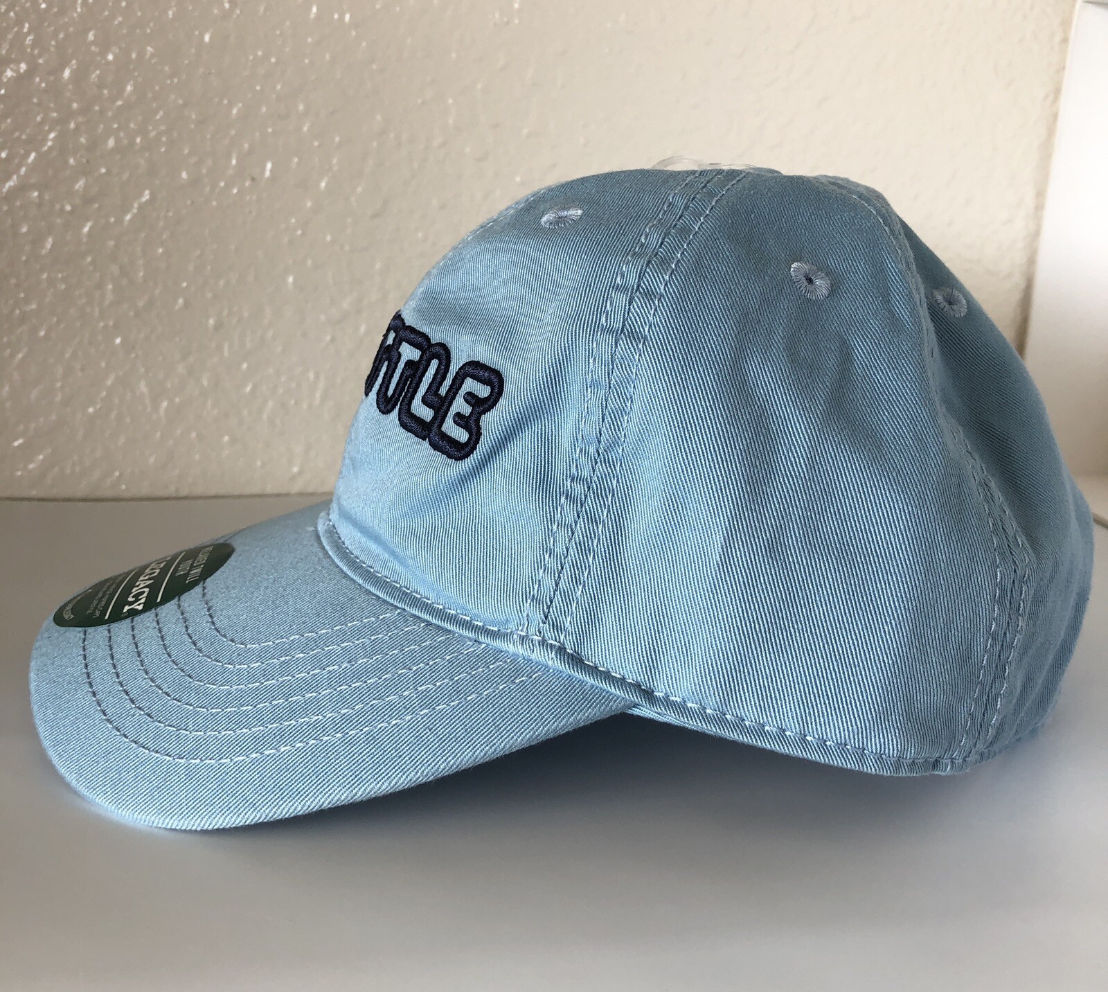 Legacy Seattle Washington Adjustable Hat Relaxed Twill Youth Boys Light Blue