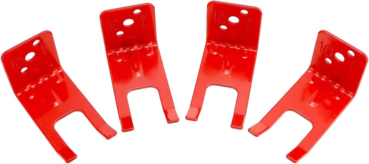 🔥🧯LOT OF 4-FORK STYLE WALL MOUNT 10 lb FIRE EXTINGUISHER AMEREX BRACKET NEW