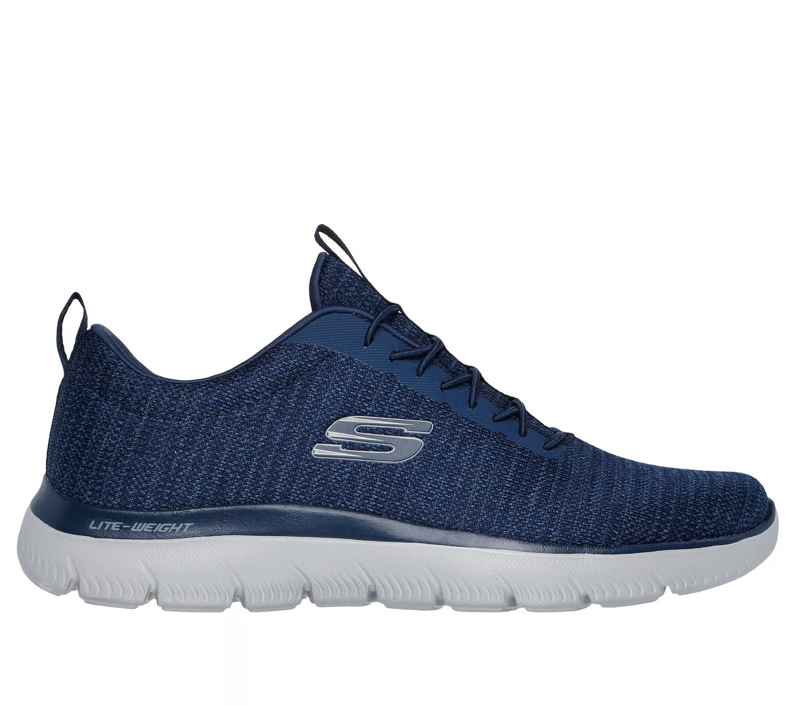 Skechers Shoes Men Sport Navy Memory Foam SlipOn Soft Comfort Casual Walk 232697