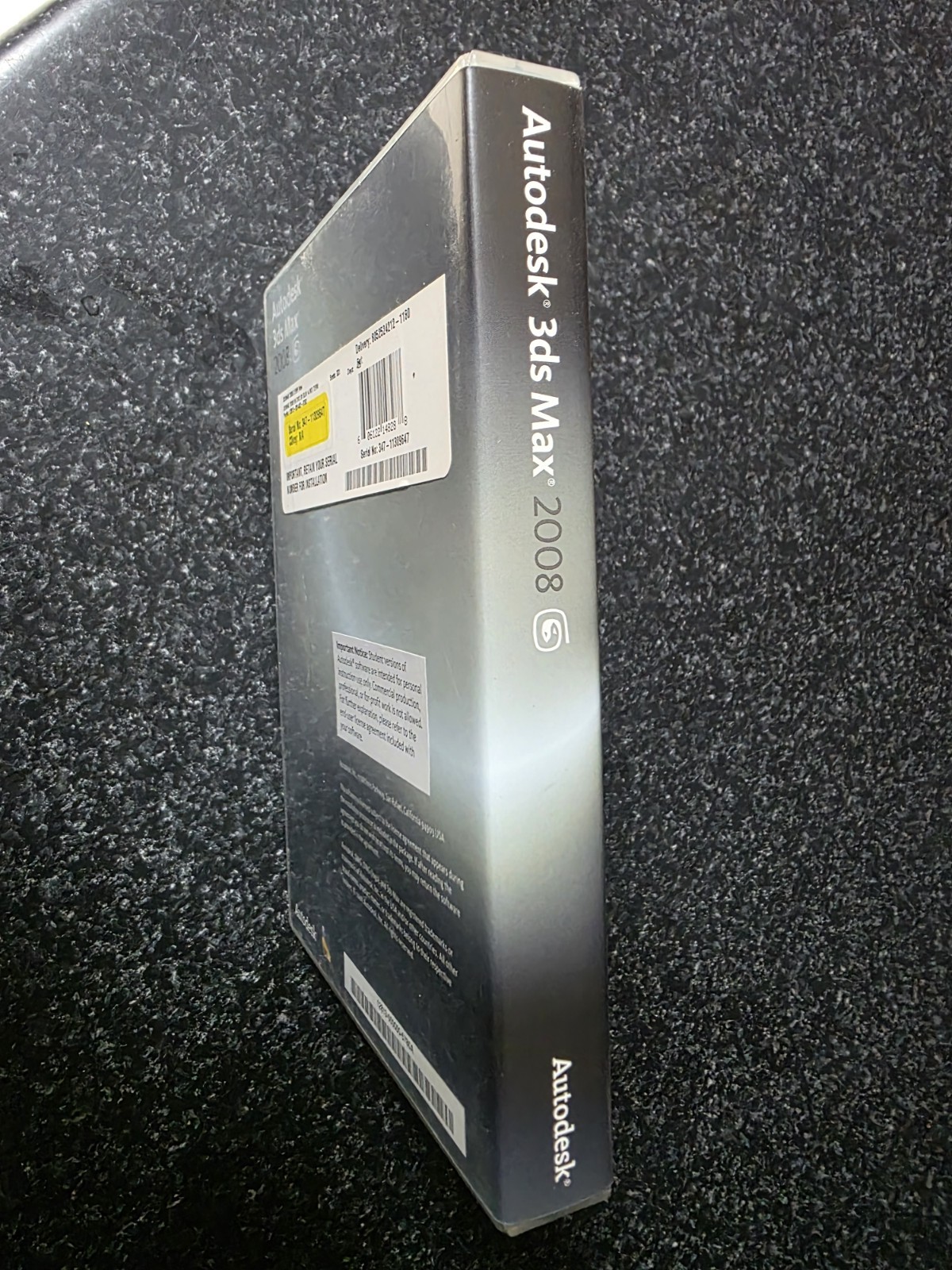 Autodesk 3ds Max 2008 DVD Software with Serial Number and Product Key