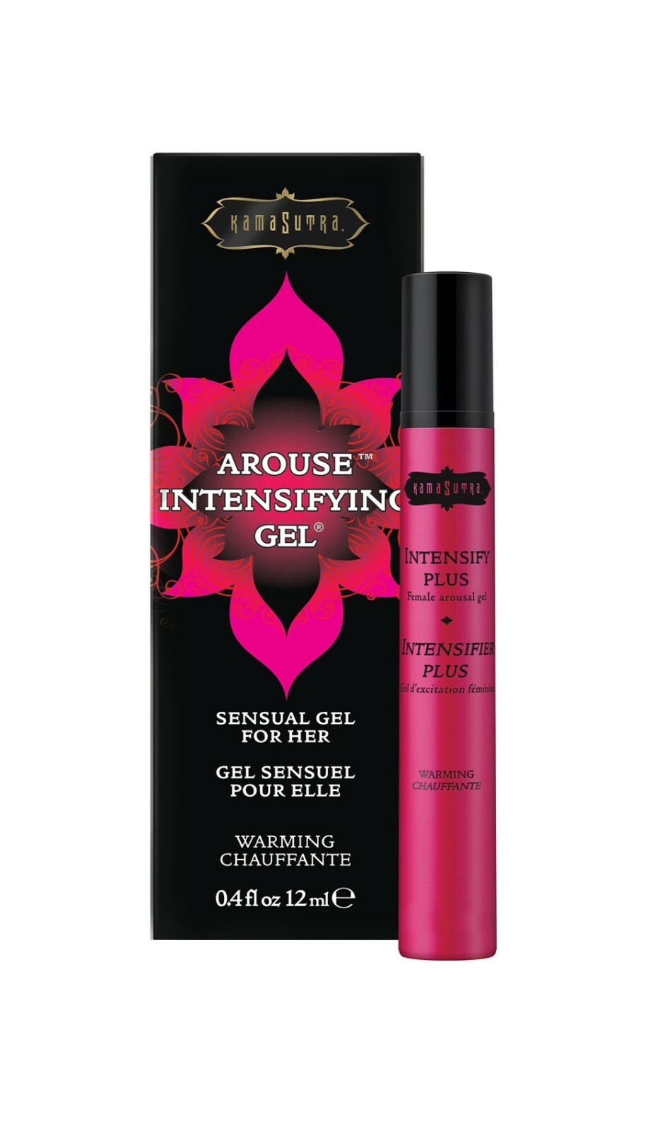 Kama Sutra Intensify Plus Female Arousal Gel 0.4oz - Warming Sexual Enhancer