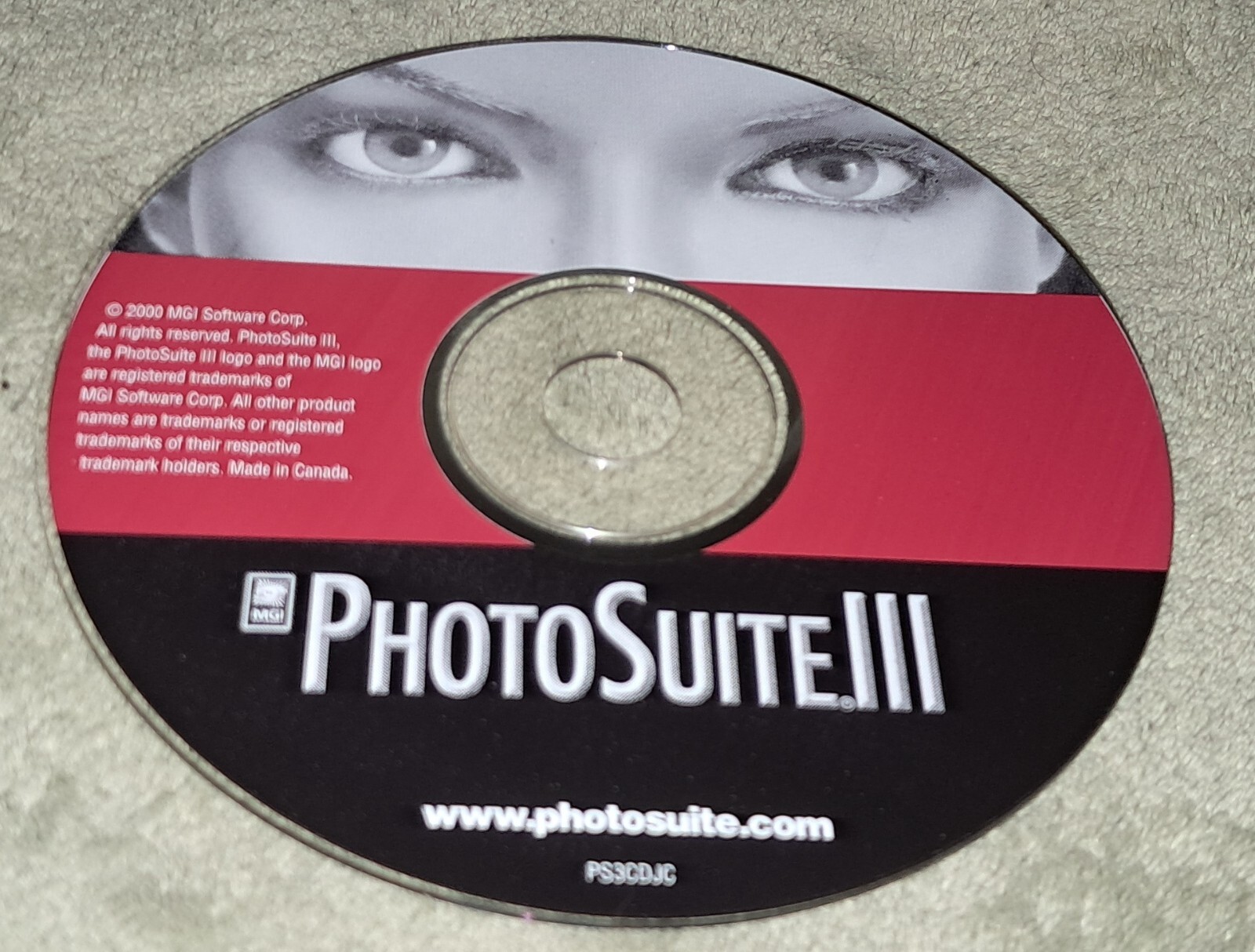 MGI Photo Suite III PC/Computer Software Windows 95/98 NT 4.0 Paint Edit 2000