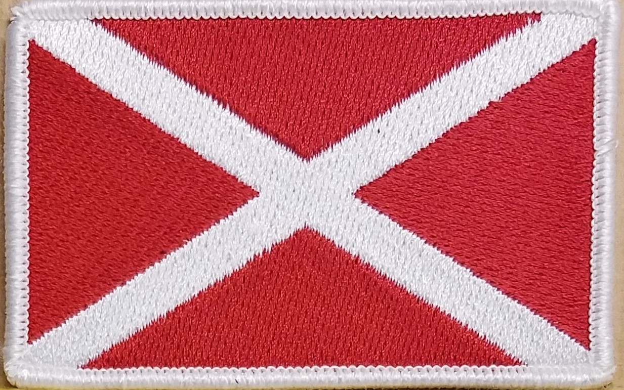City Of Żabbar Flag Iron-On Patch Morale Tactical Emblem Version #1
