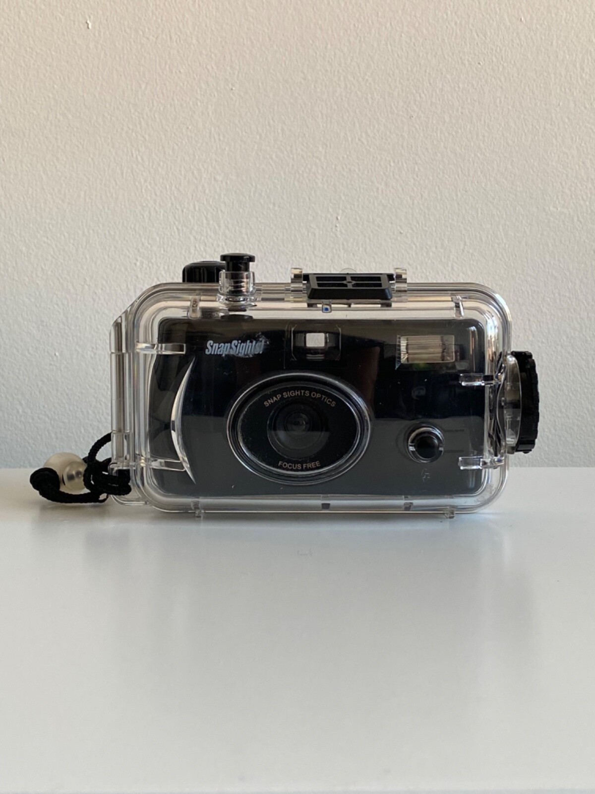 Snap Sights Underwater Film Camera Waterproof Housing, 100ft/30m Reusable 35mm