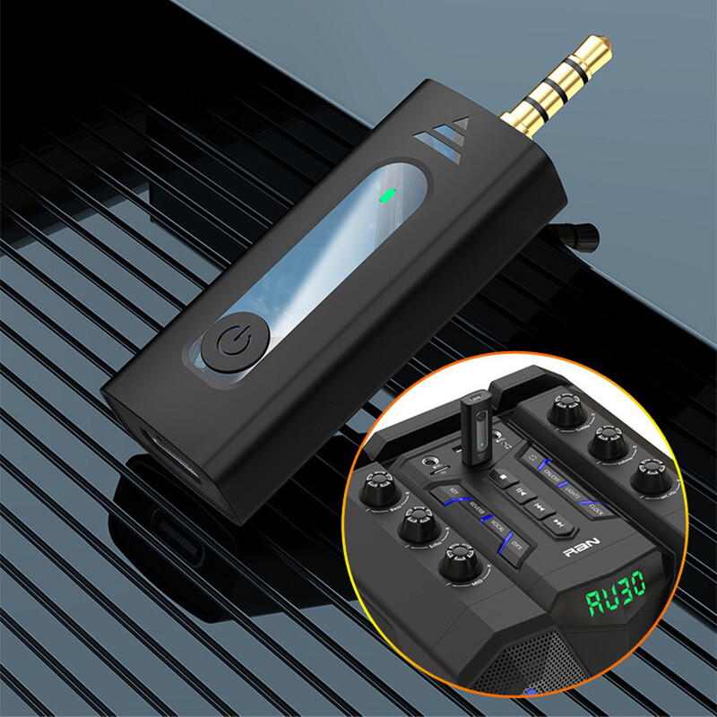 Wireless 3.5mm Lavalier Lapel Microphone Omnidirectional Condenser for Camera