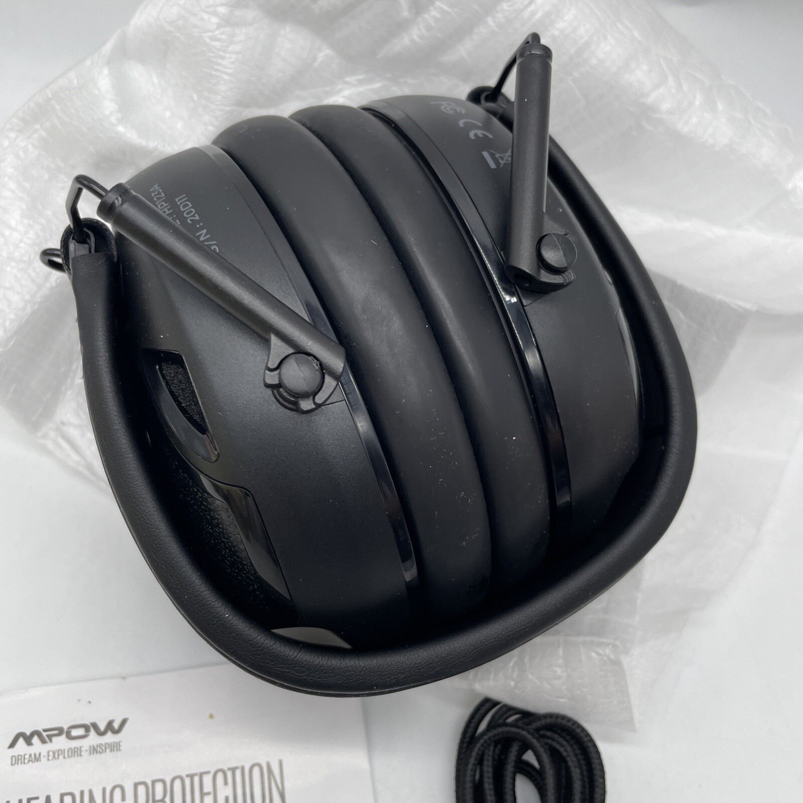 MPOW Electronic Ear Muffs HP123A New Open Box