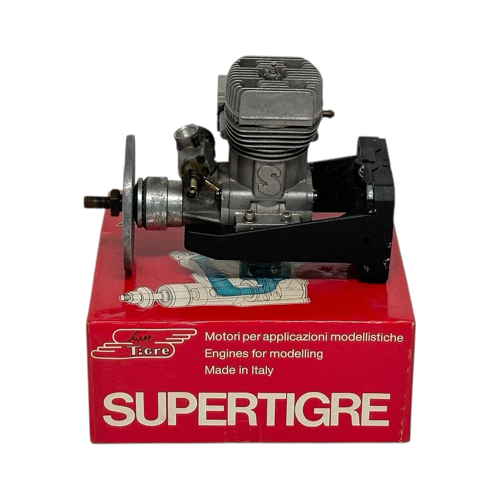 SUPER TIGRE S 75 K W/M RC MODEL AIRPLANE ENGINE