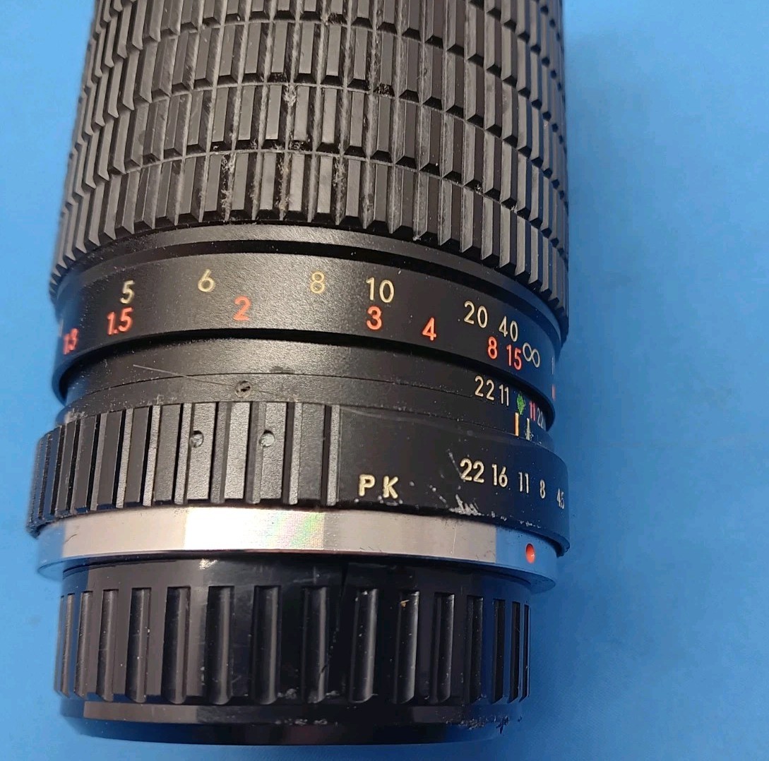 Quantaray Computerized Camera Body, Case, 3 Lenses, Flash Unit, Tint Lenses