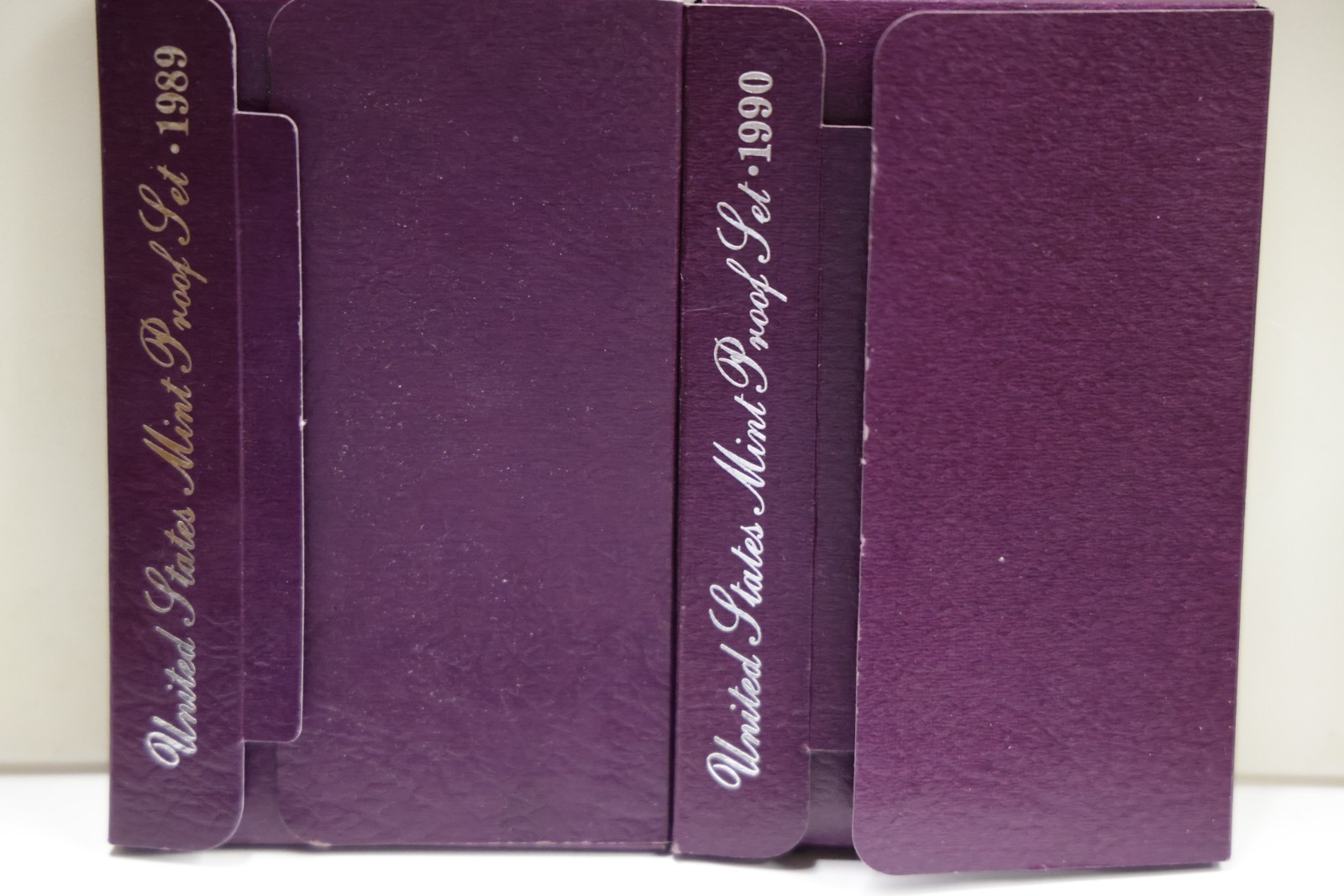 1989 S & 1990 S US Official Proof Set  Original