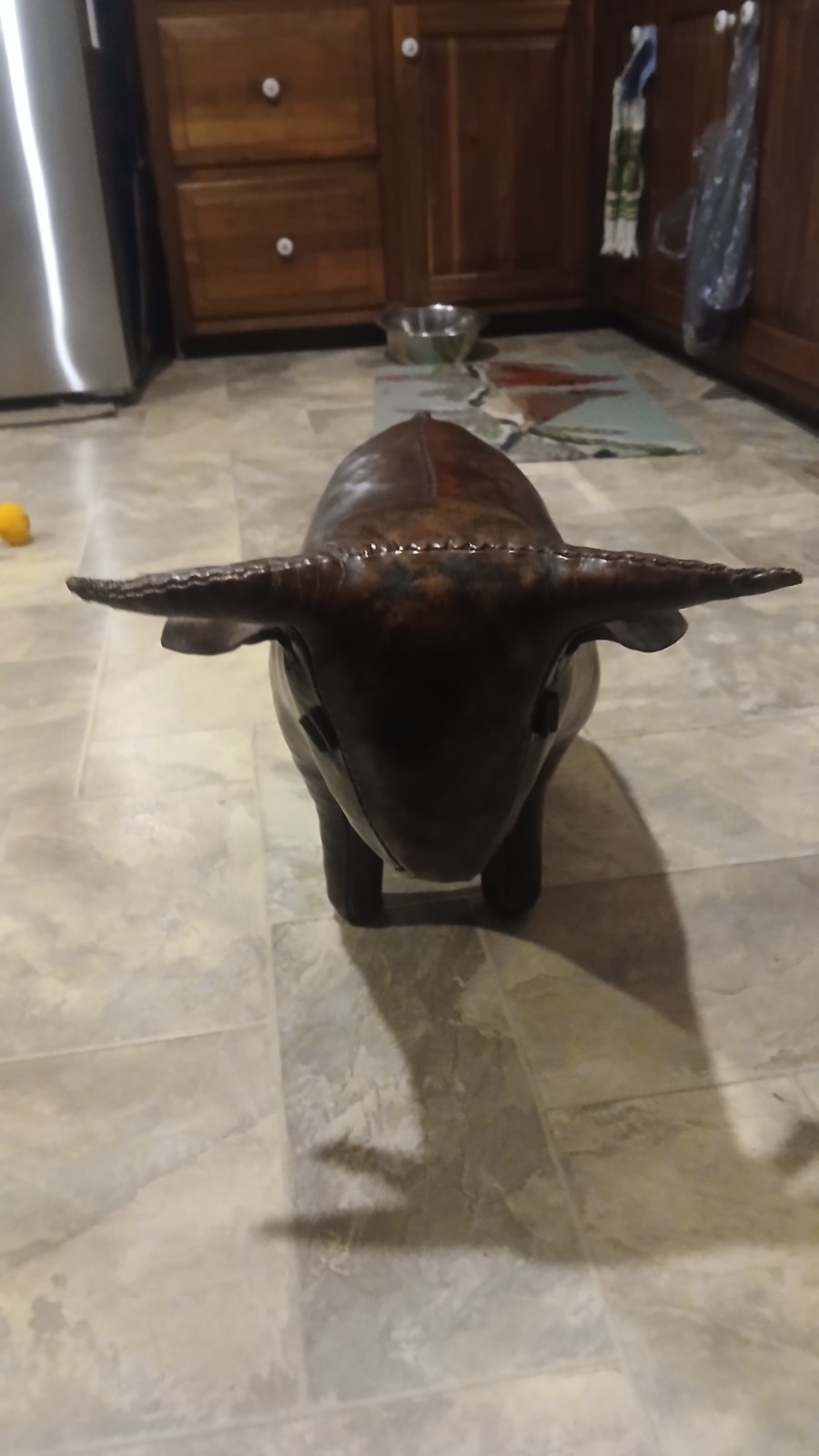 1960s Dmitri Omersa Leather Bull