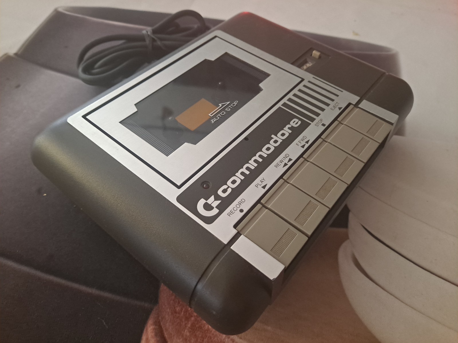 COMMODORE 1531 Datasette, cassette recorder for C16/116 - Clean Untested Unit