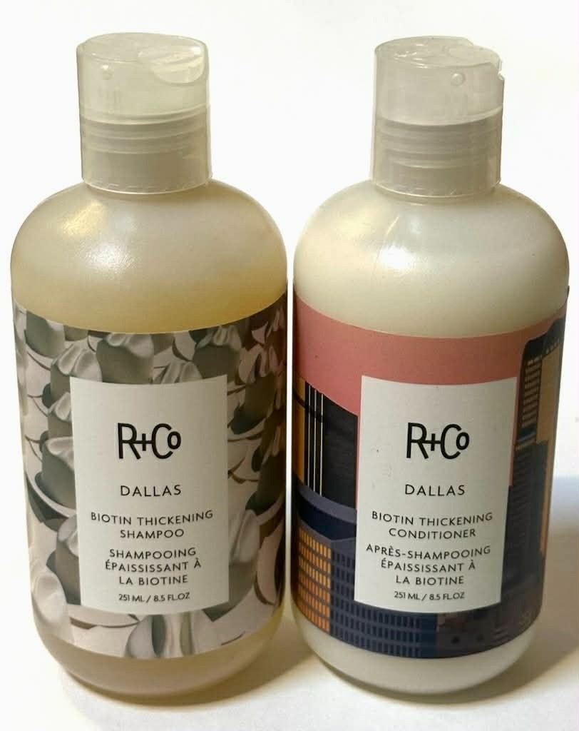 DUO R+Co Dallas Thickening Shampoo and Conditioner 8.5 Fl Oz