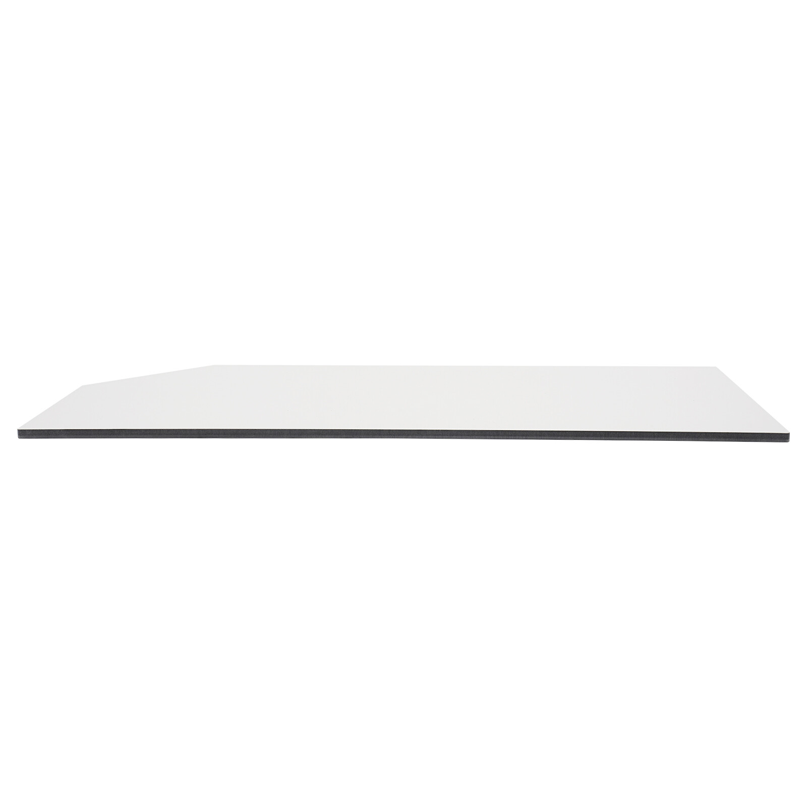Wall-Mounted Urinal Partition Panel with Bevel Angle for Privacy